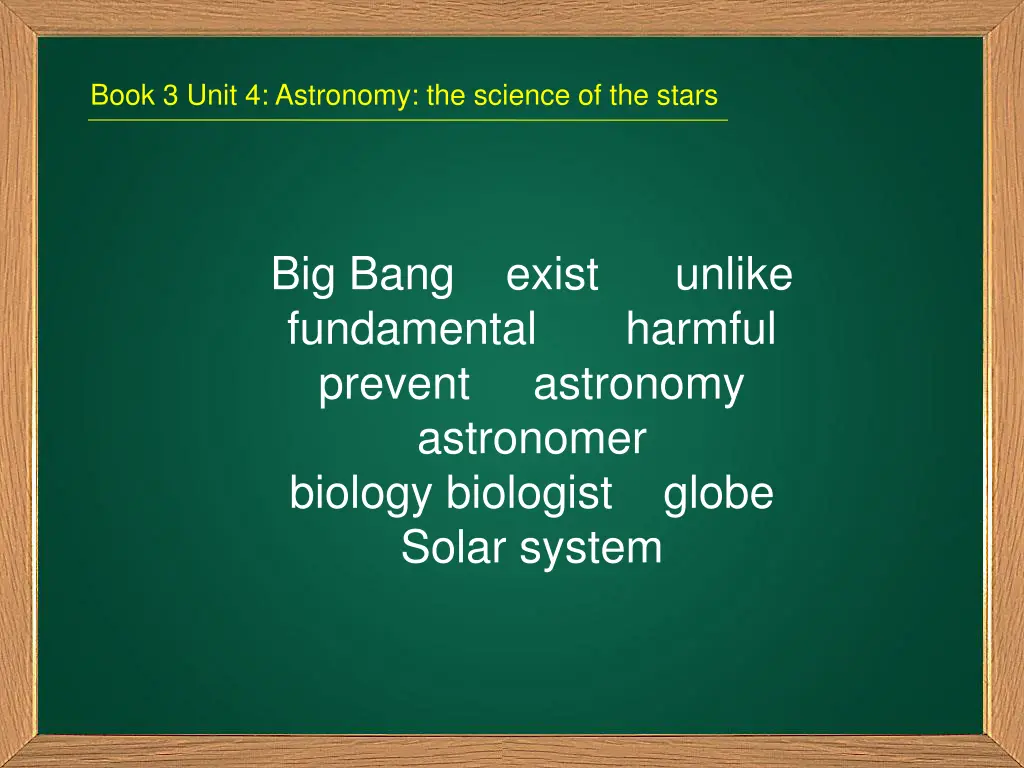 book 3 unit 4 astronomy the science of the stars 6