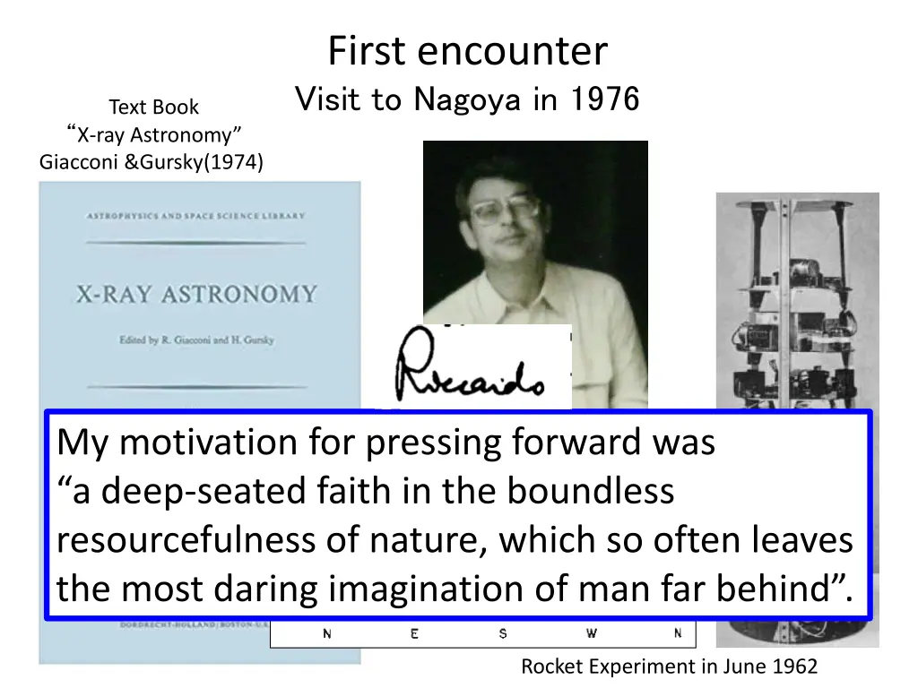 first encounter visit to nagoya in 1976