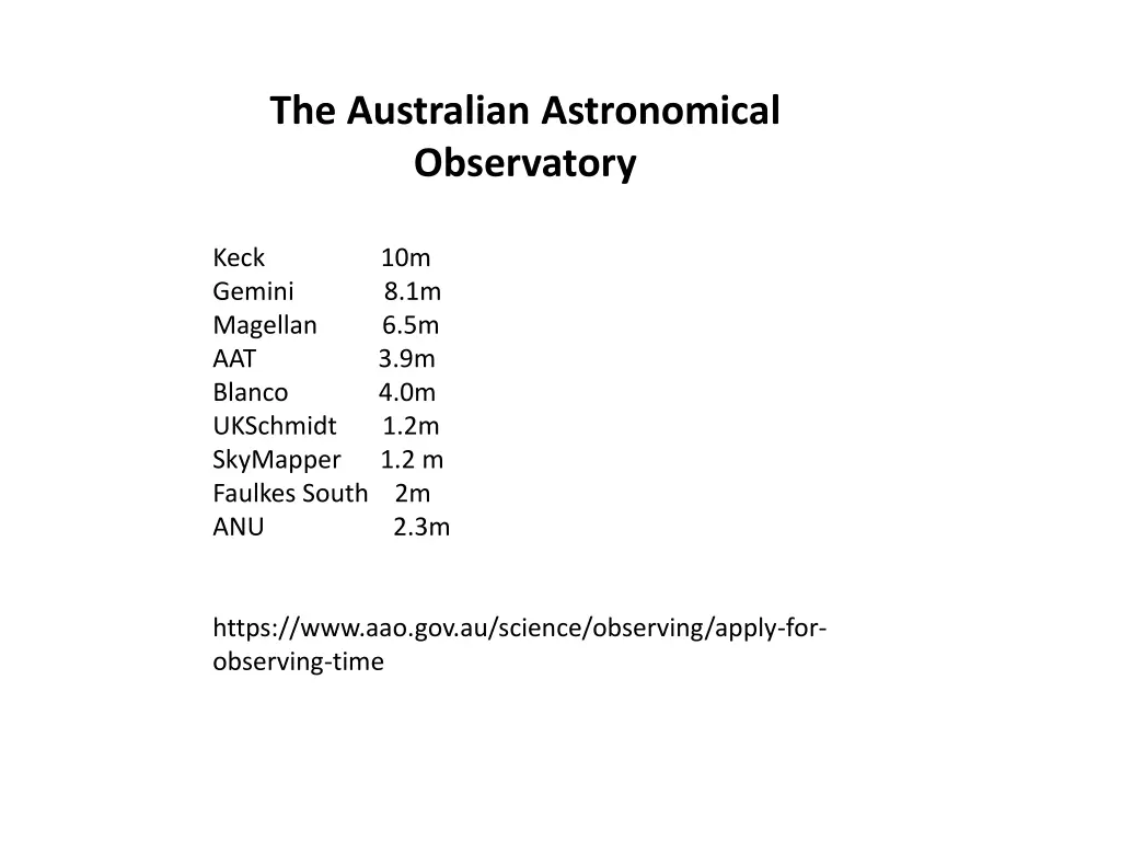 the australian astronomical observatory