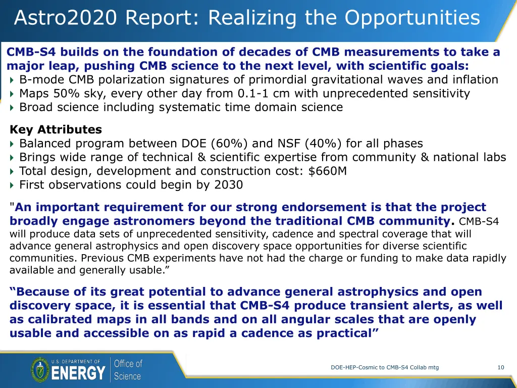 astro2020 report realizing the opportunities