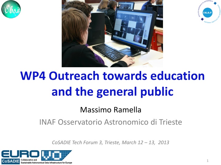 wp4 outreach towards education and the general