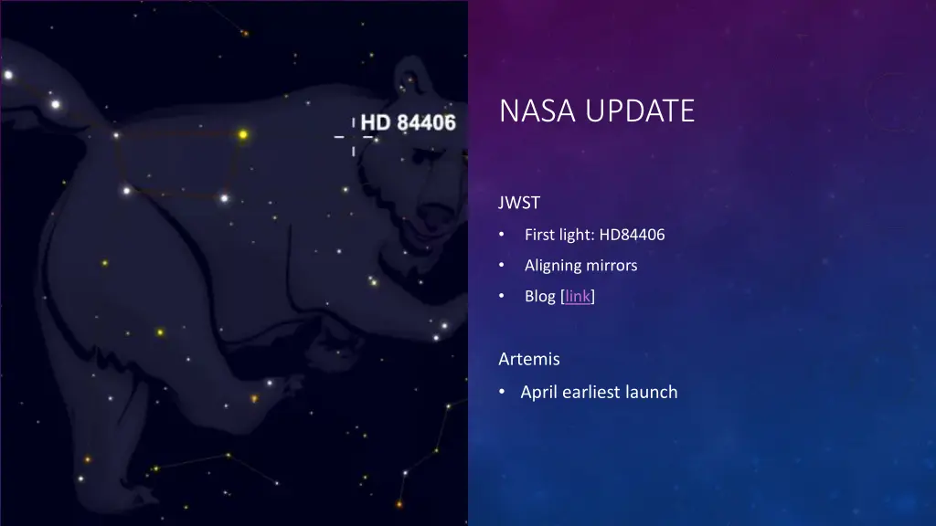 nasa update