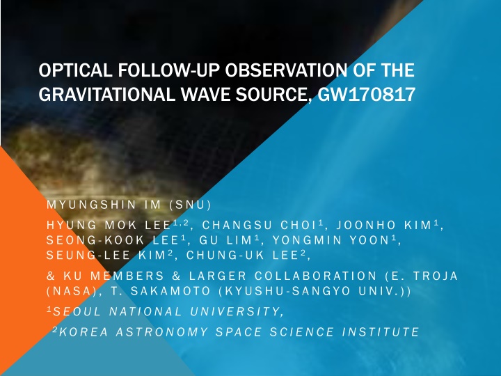 optical follow up observation