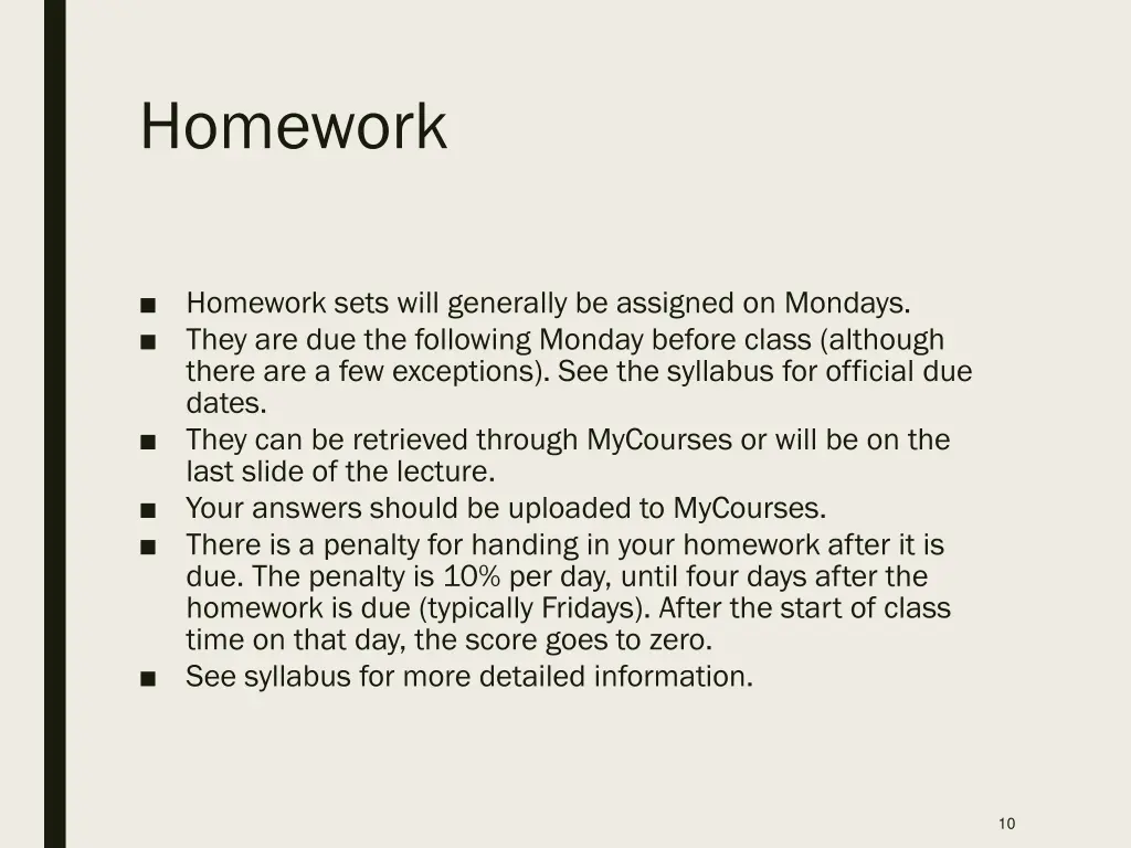 homework