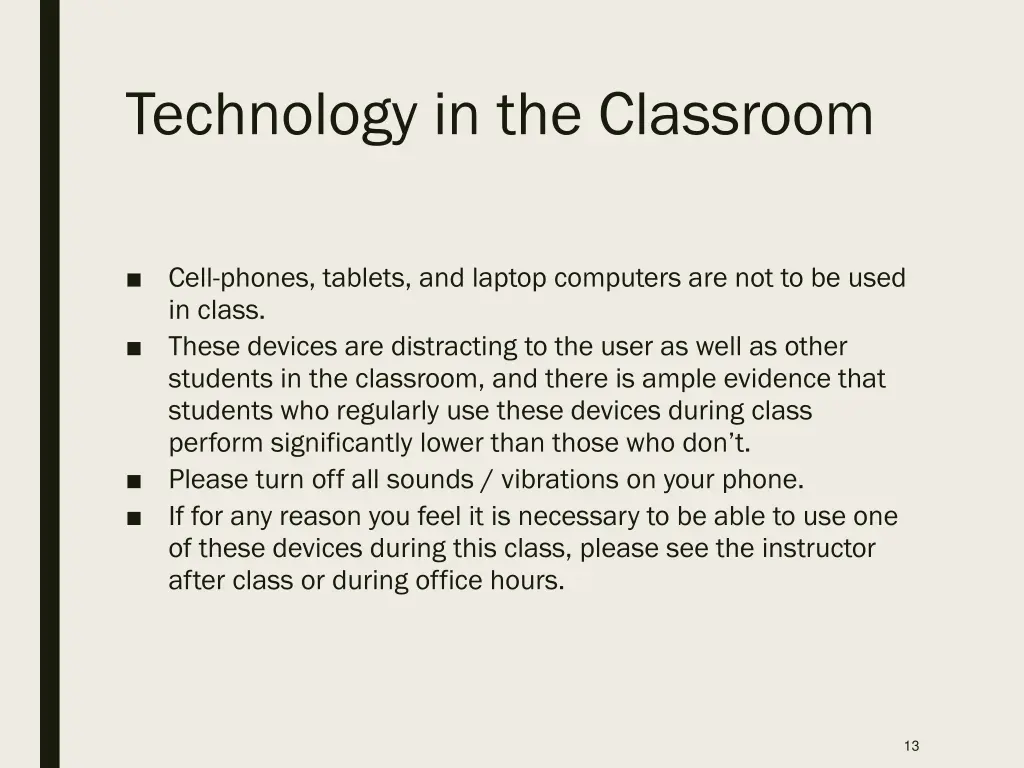 technology in the classroom