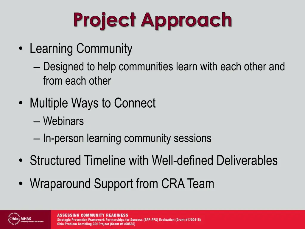 project approach