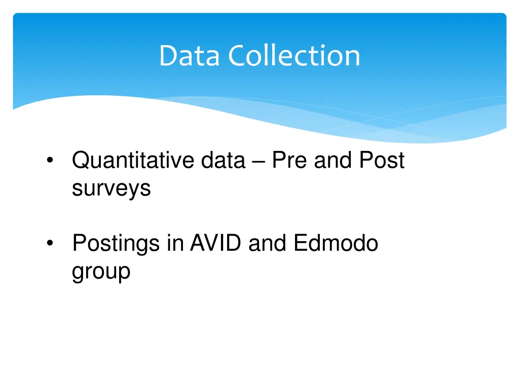 data collection 2