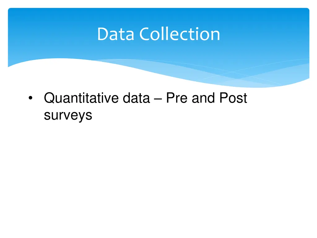 data collection