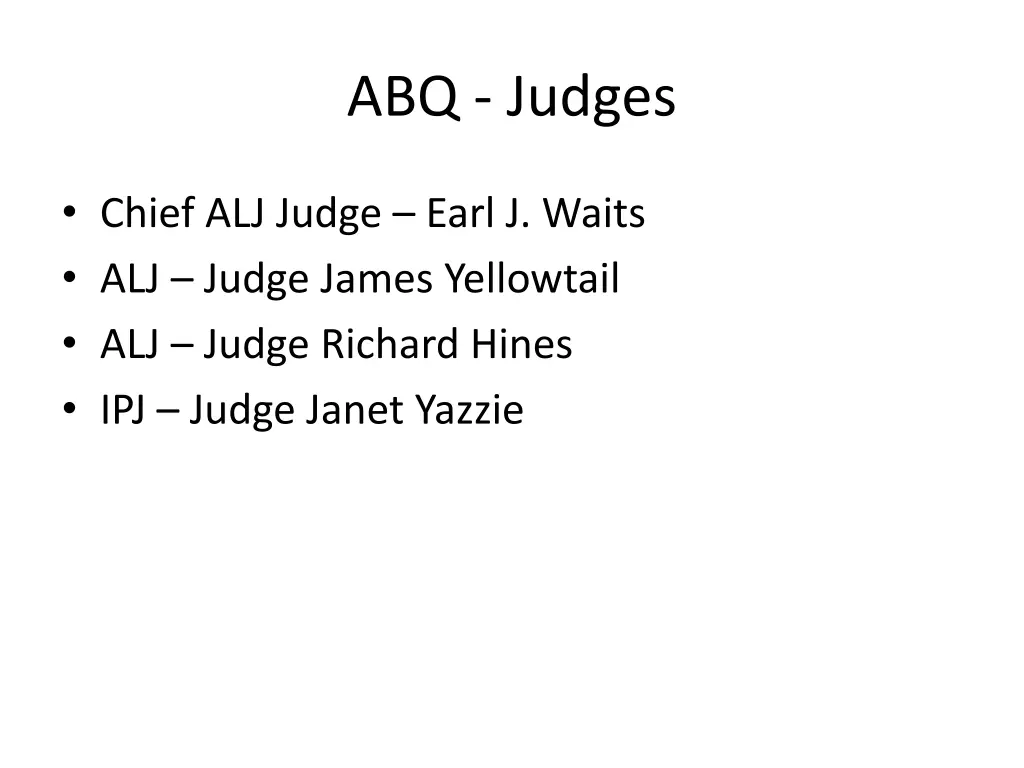 abq judges