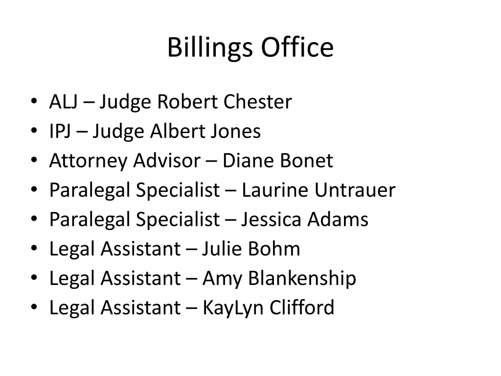 billings office 1