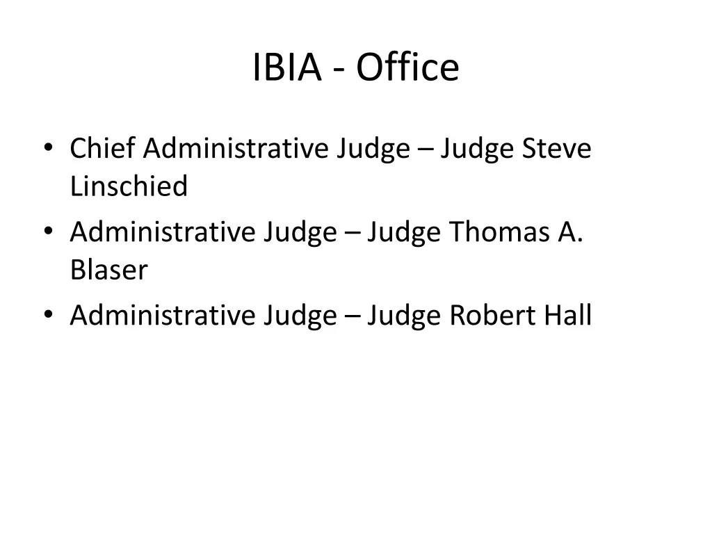 ibia office