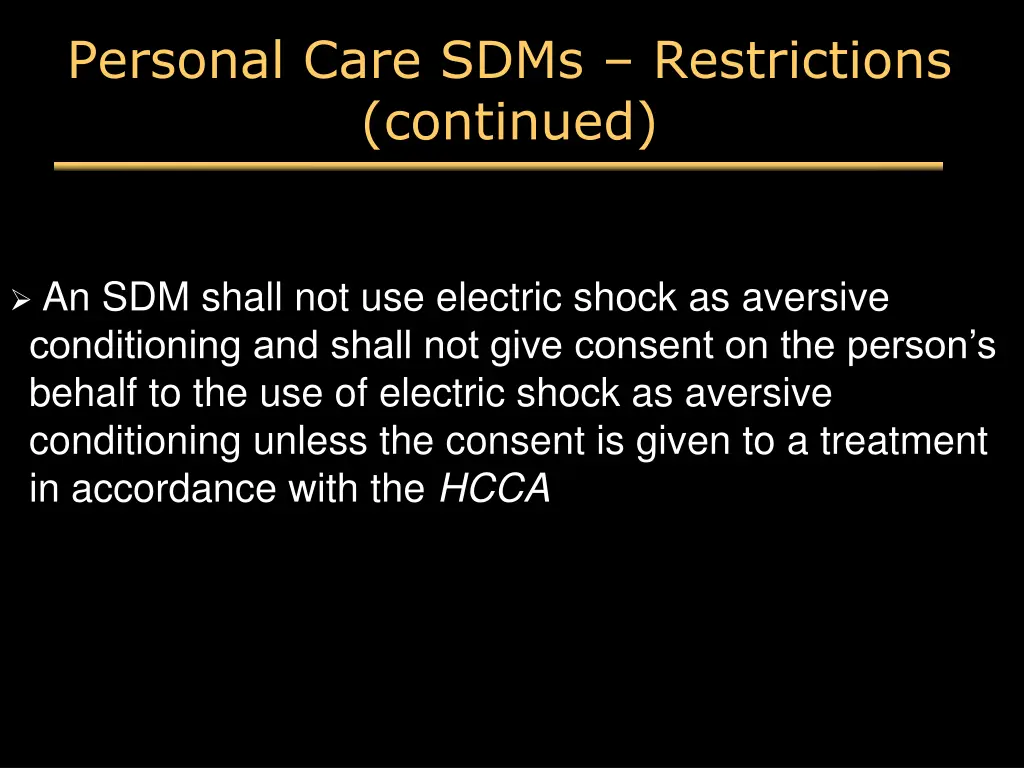 personal care sdms restrictions continued 1