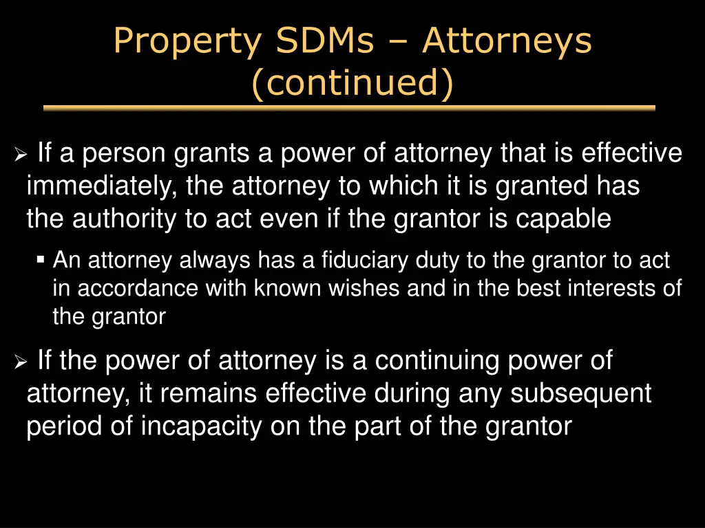 property sdms attorneys continued