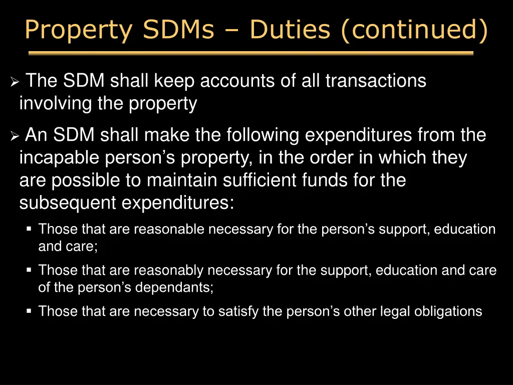 property sdms duties continued 1