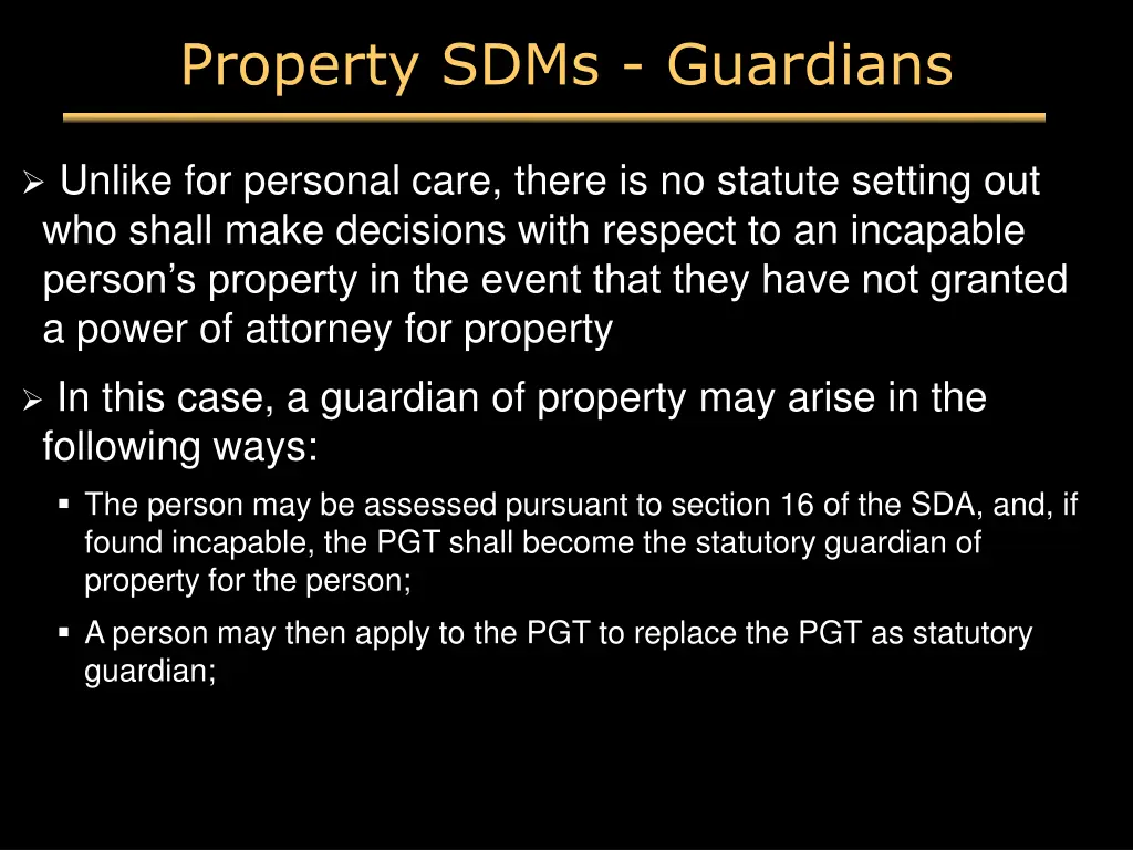 property sdms guardians