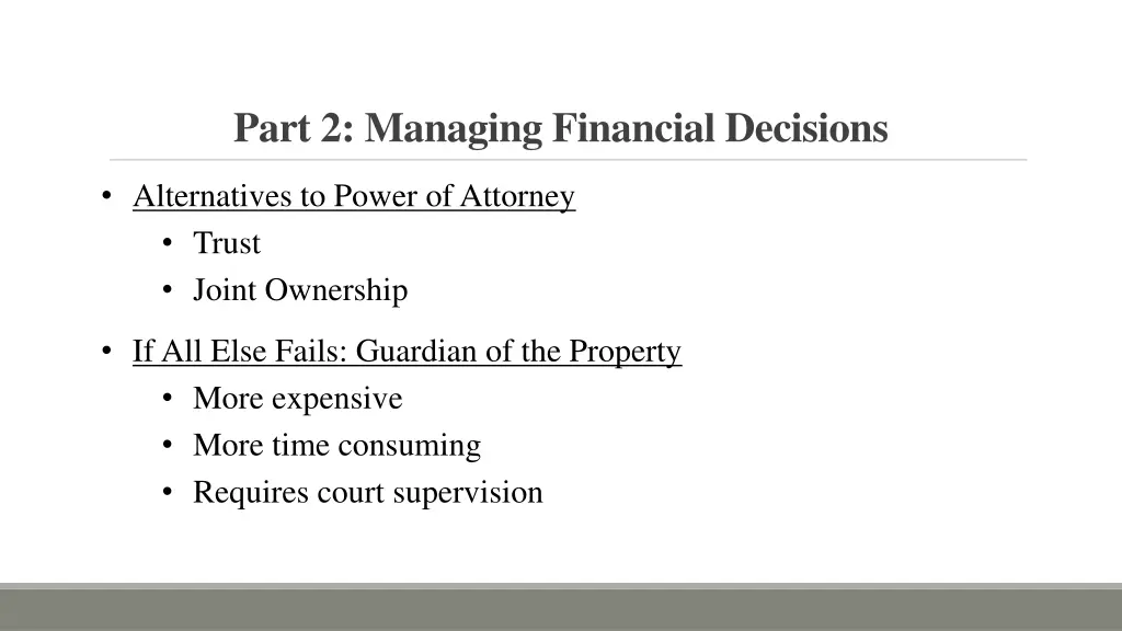 part 2 managing financial decisions 3