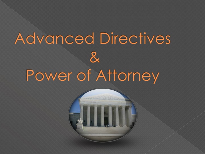 advanced directives power of attorney