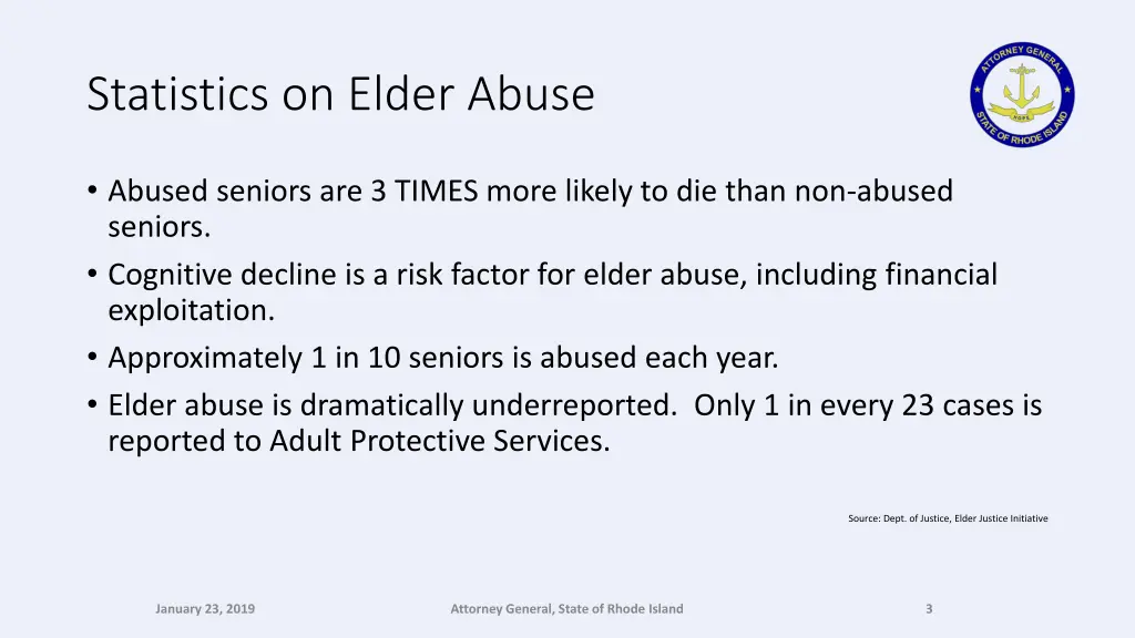 statistics on elder abuse