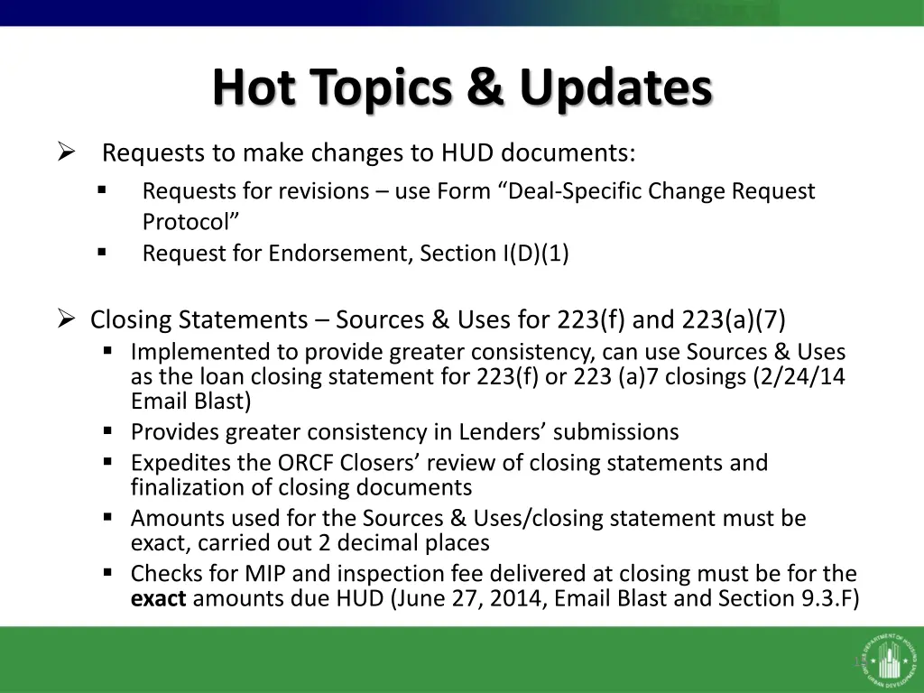 hot topics updates