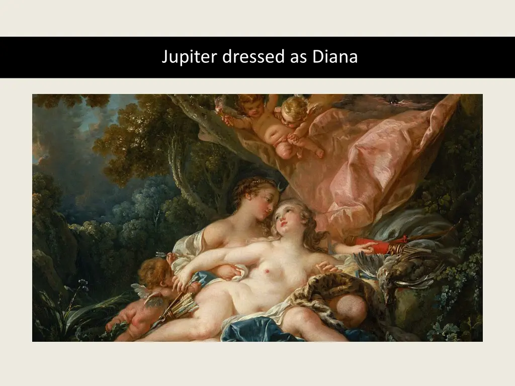 jupiter dressed as diana