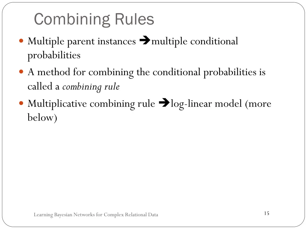 combining rules