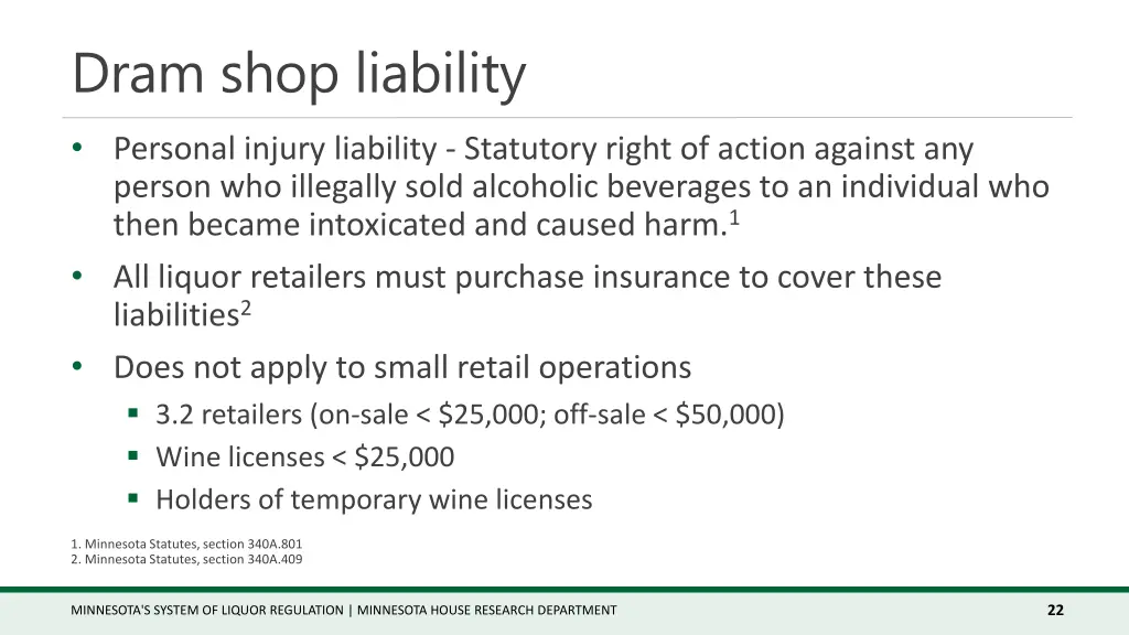 dram shop liability