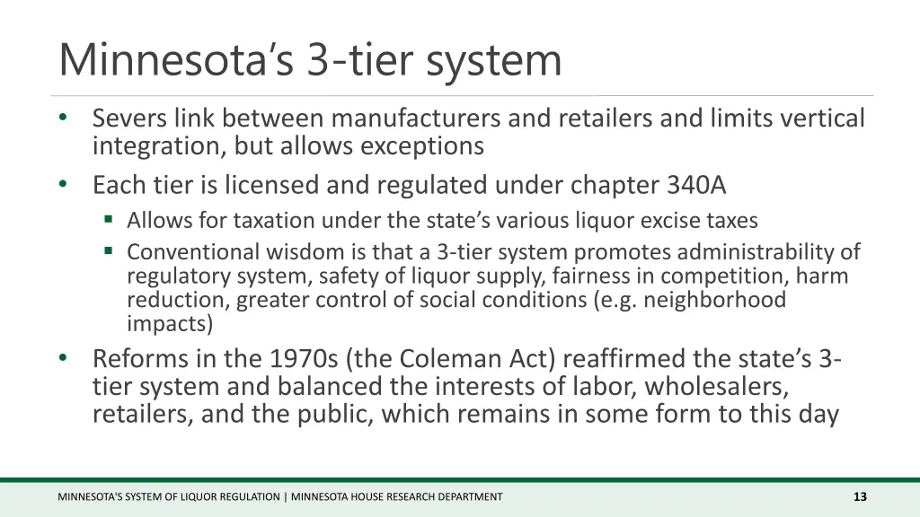 minnesota s 3 tier system severs link between