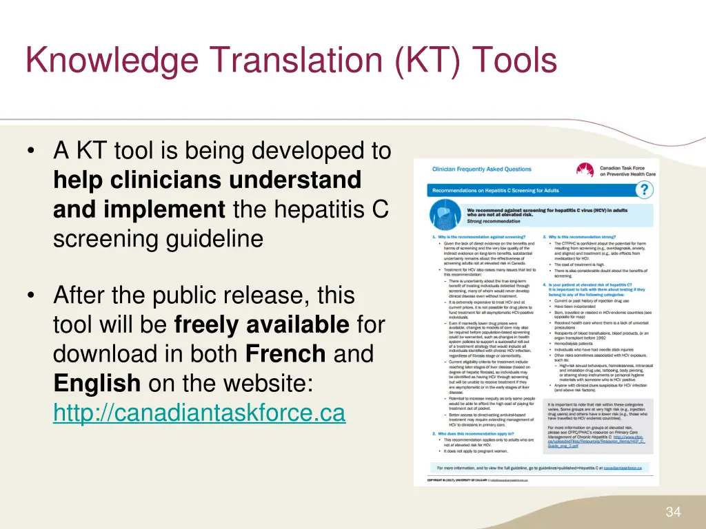 knowledge translation kt tools