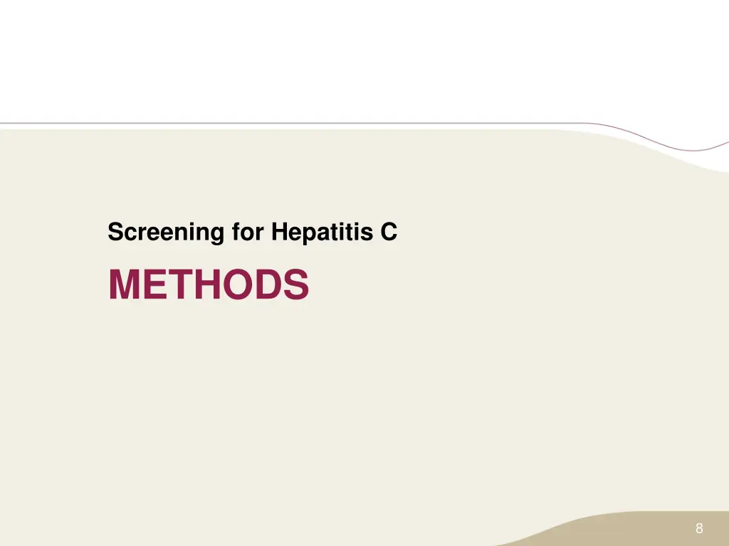 screening for hepatitis c 1