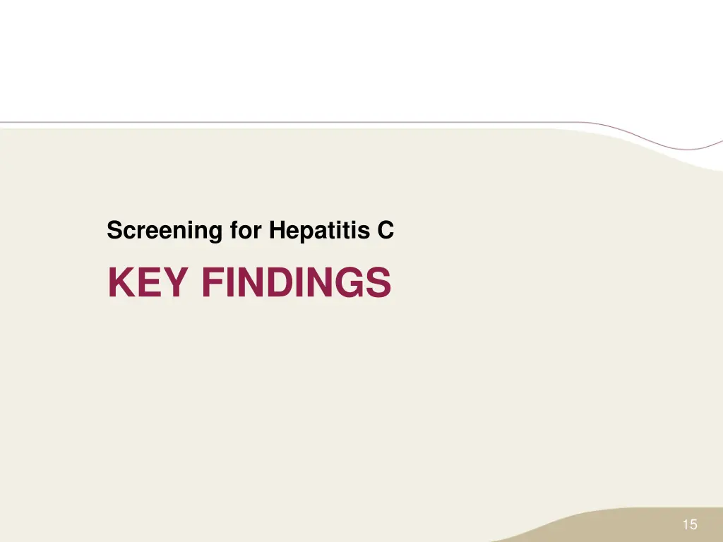 screening for hepatitis c 2