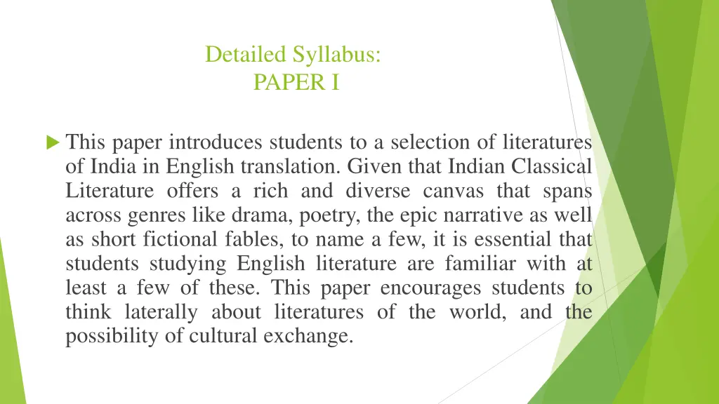 detailed syllabus paper i