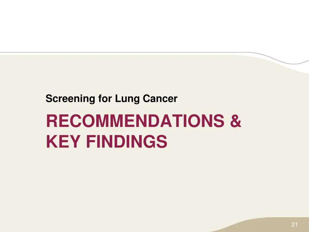 screening for lung cancer 2