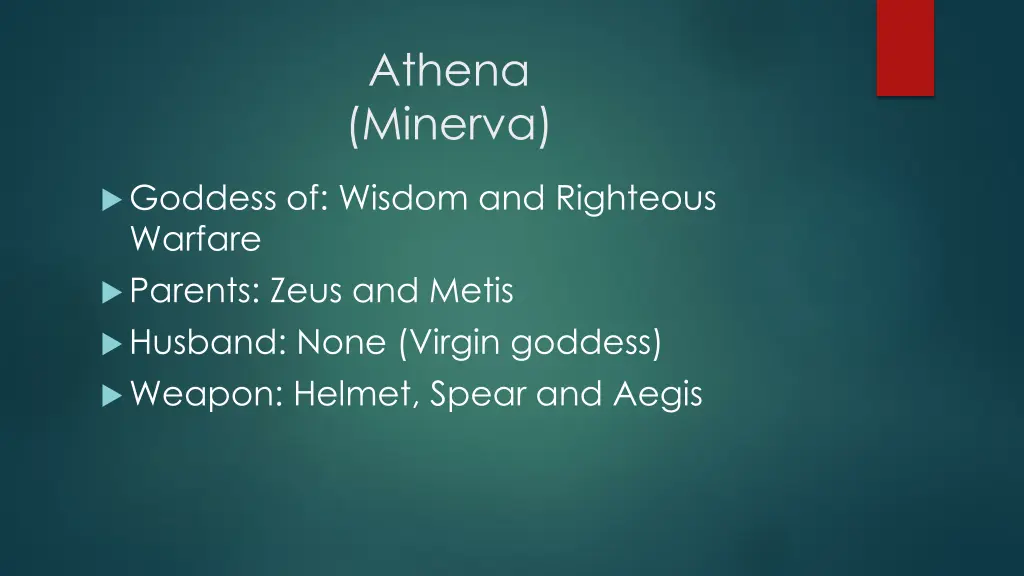 athena minerva