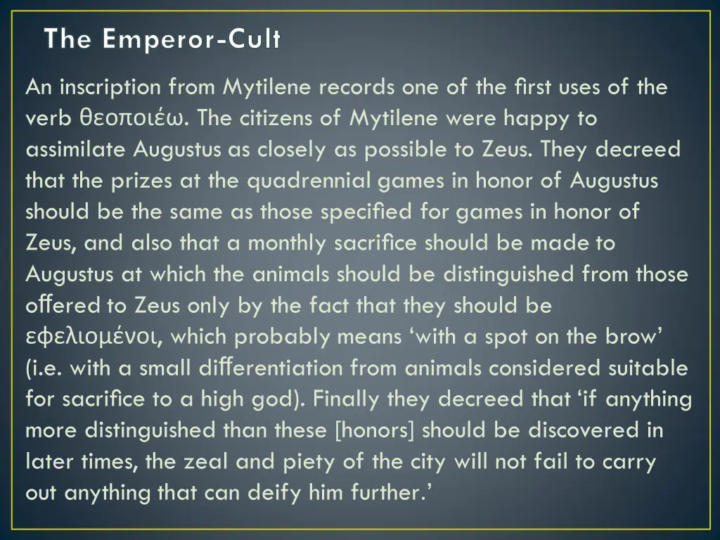 the emperor cult 2