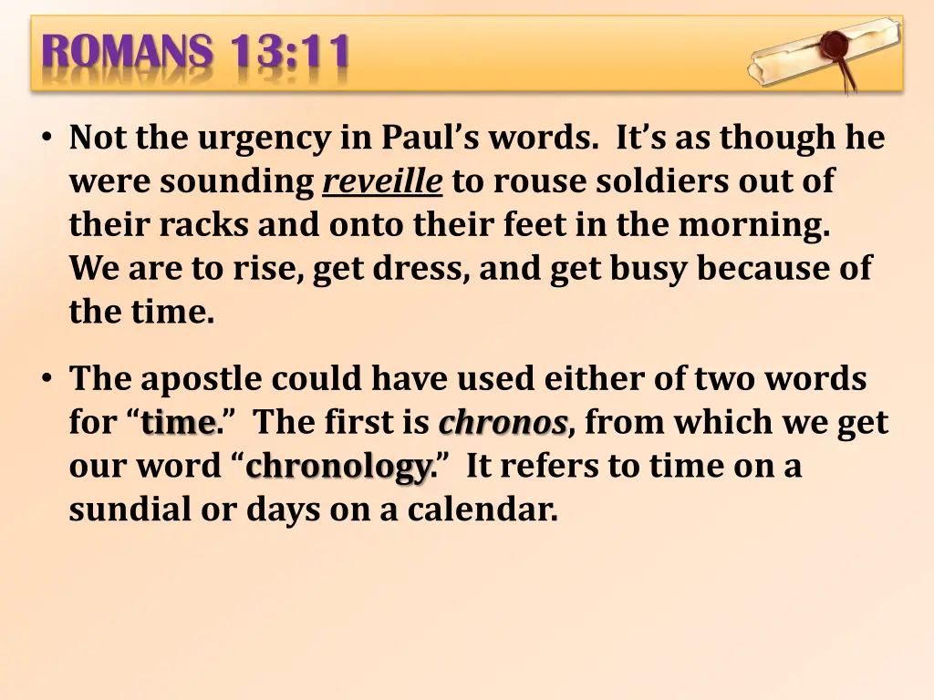 romans 13 11 1