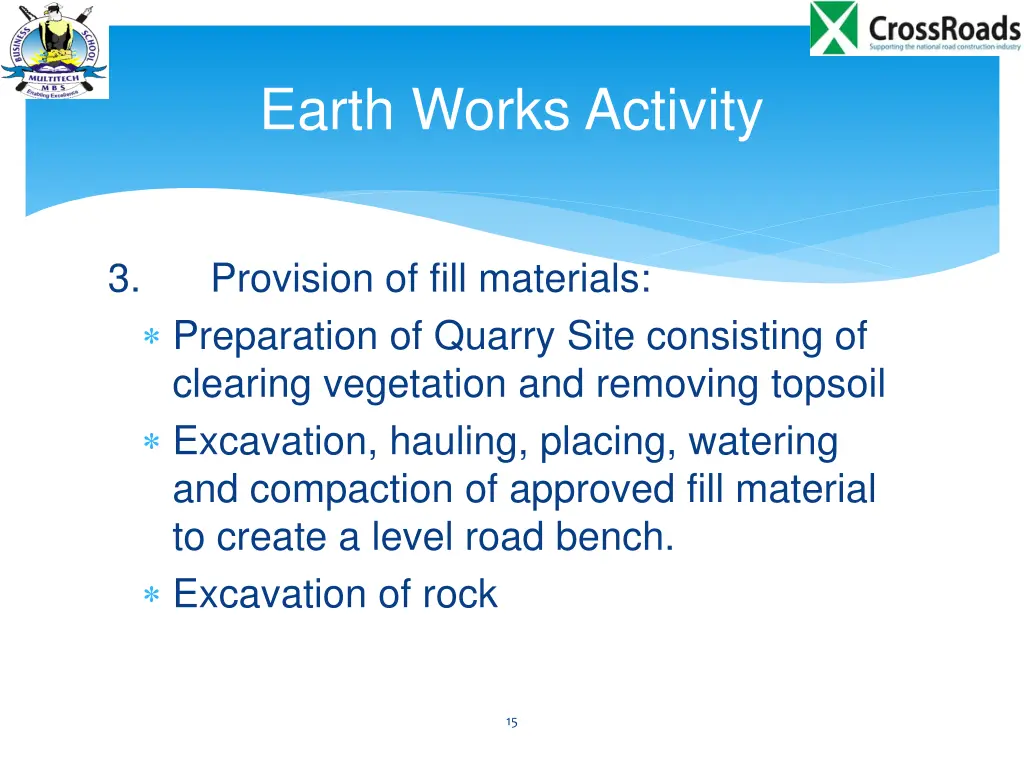 earth works activity 1