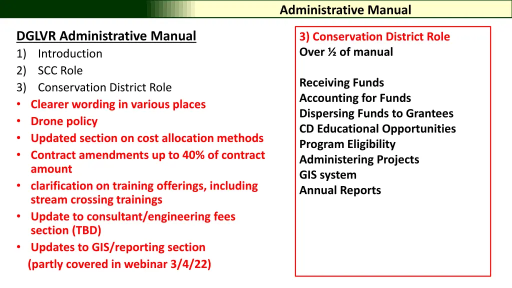 administrative manual 3