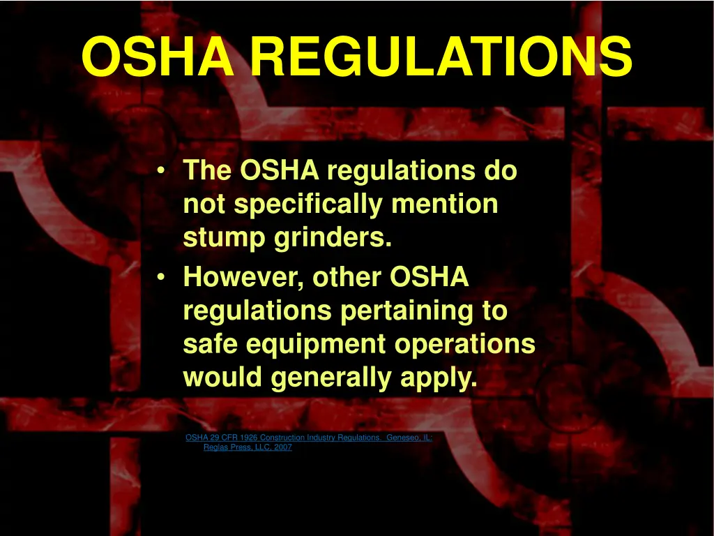 osha regulations