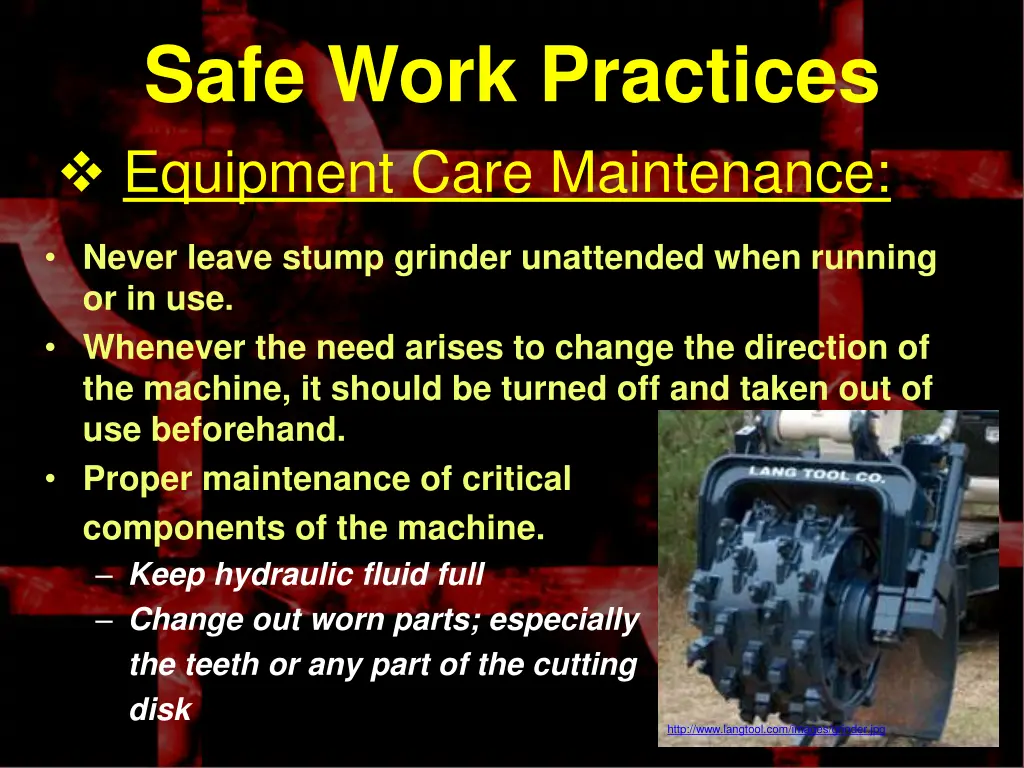 safe work practices