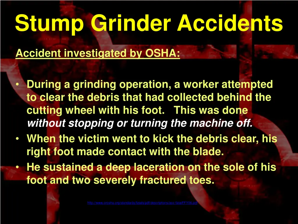 stump grinder accidents 3