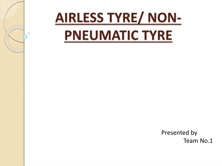 airless tyre non pneumatic tyre