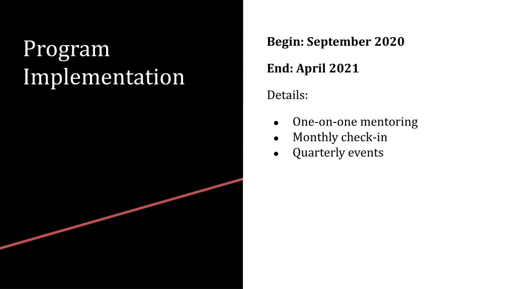 begin september 2020