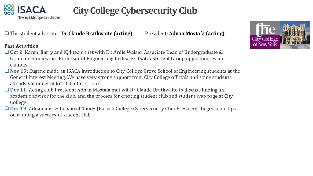 city college cybersecurity club