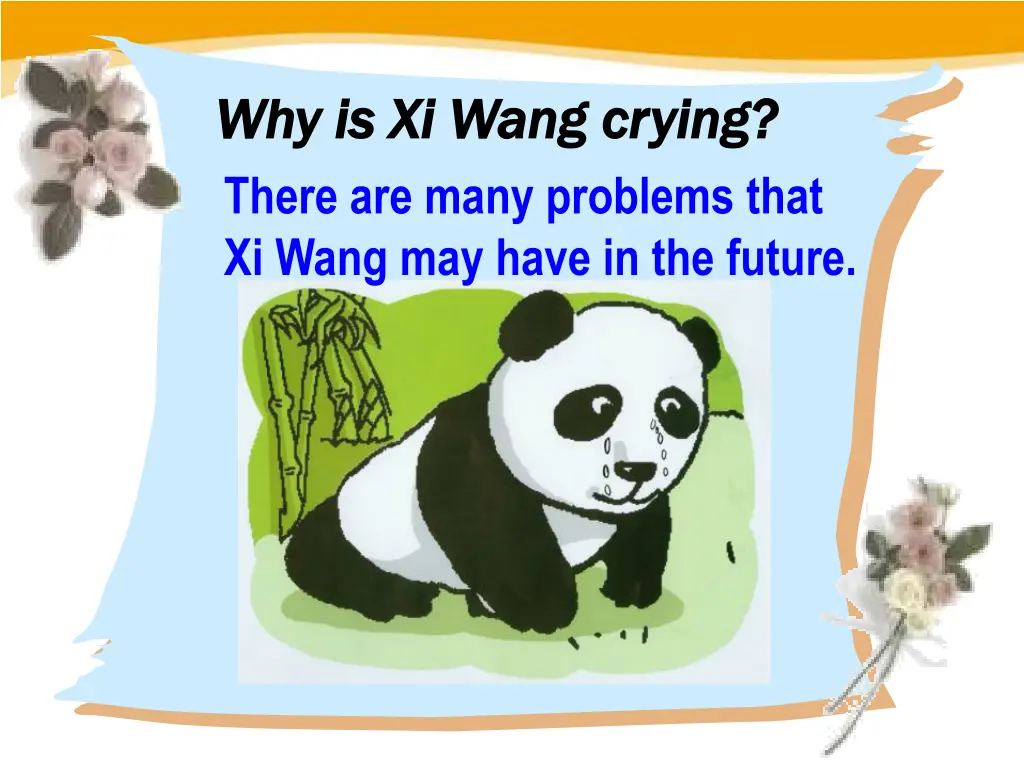 why is xi wang crying why is xi wang crying there