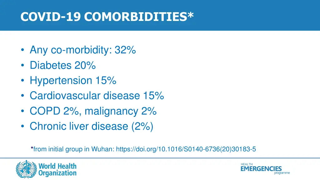 covid 19 comorbidities