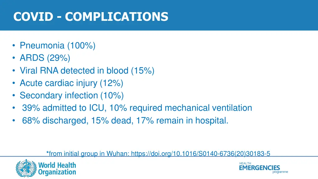 covid complications