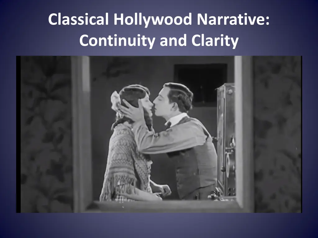 classical hollywood narrative continuity