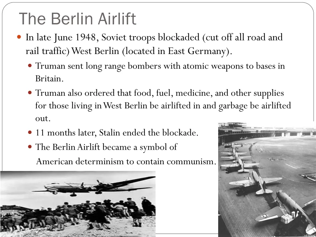 the berlin airlift in late june 1948 soviet