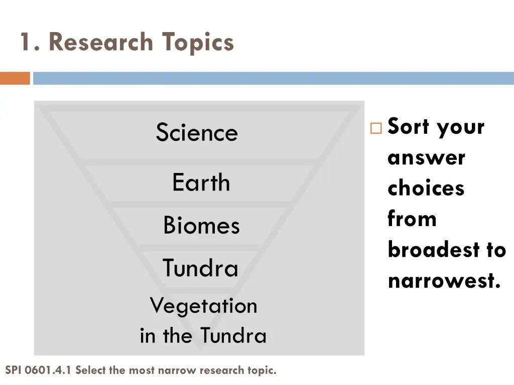 1 research topics 6