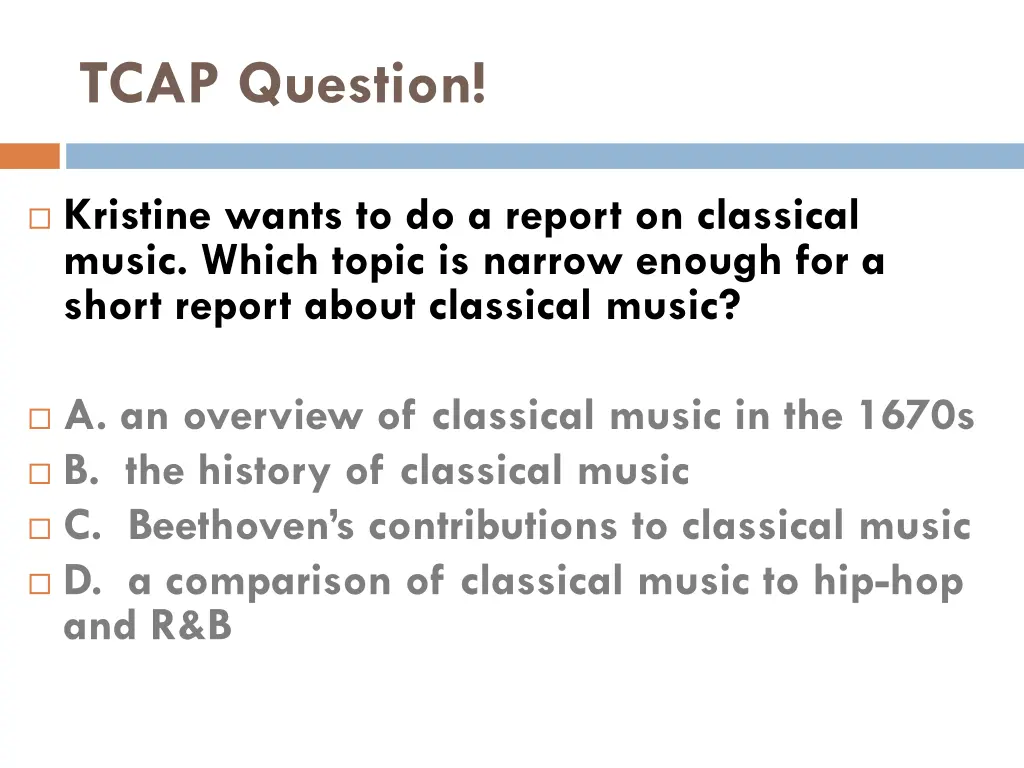 tcap question 6